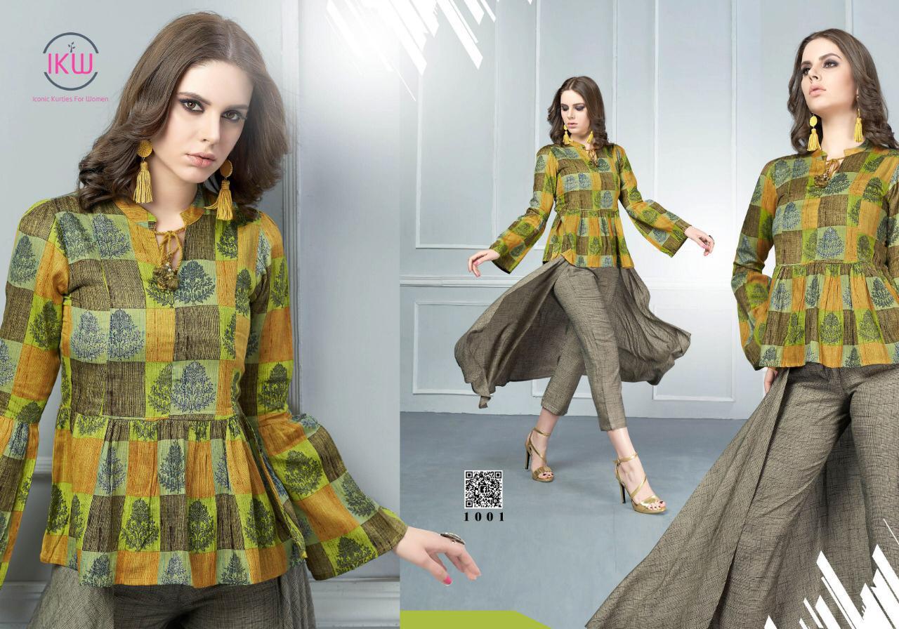 IKW Designs Wow Vol-1 Iconic Kurti on Bulk Price IKW Designs Wow Vol-1 Iconic Kurti on Bulk Price